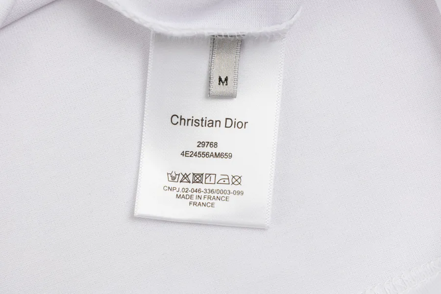 Dior Sketch Sign Tee Unisex