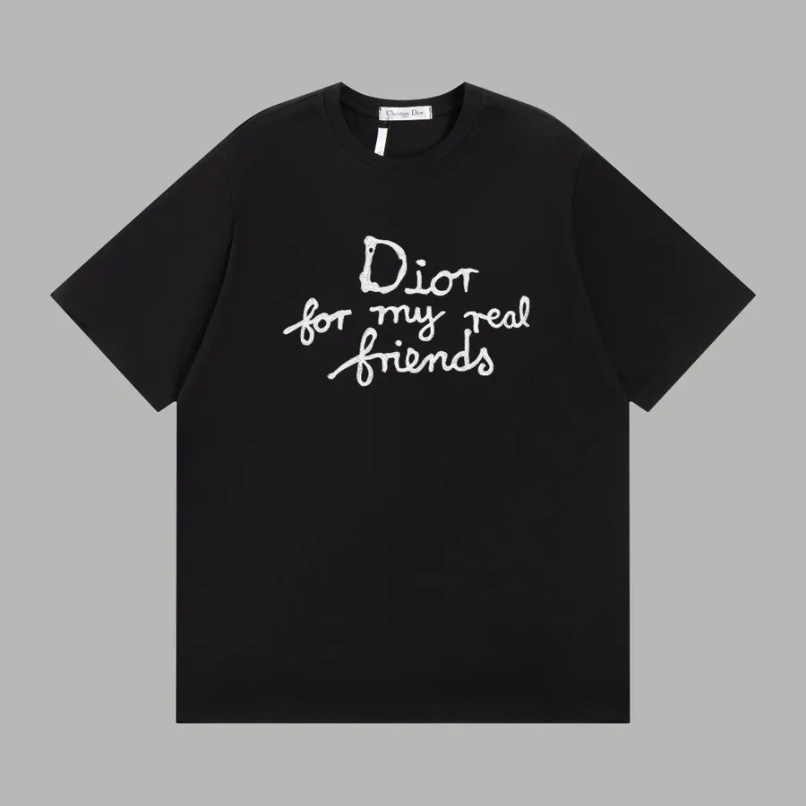 Dior 25SW Embroidered Short Sleeve
