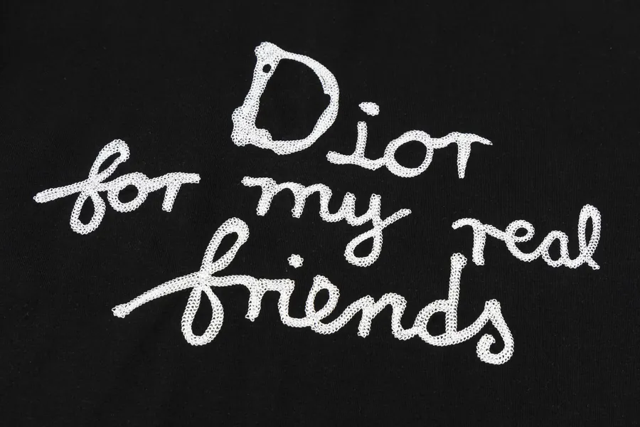 Dior 25SW Embroidered Short Sleeve
