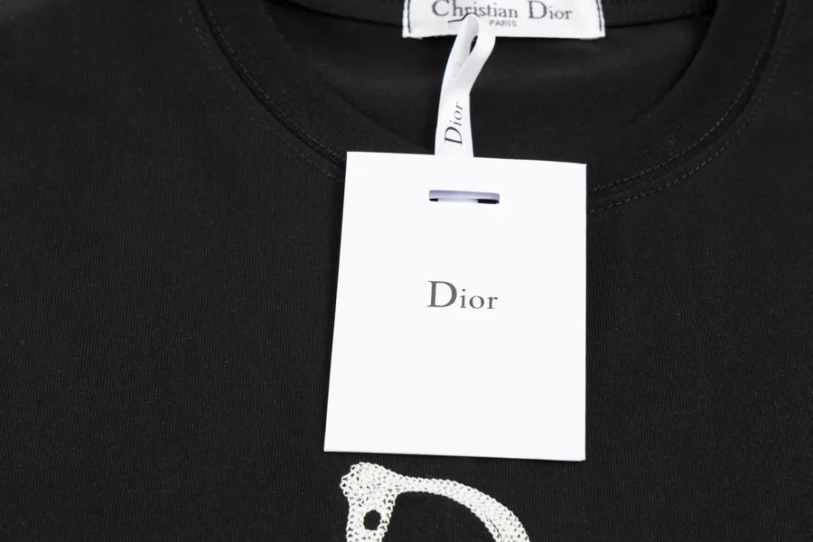 Dior 25SW Embroidered Short Sleeve