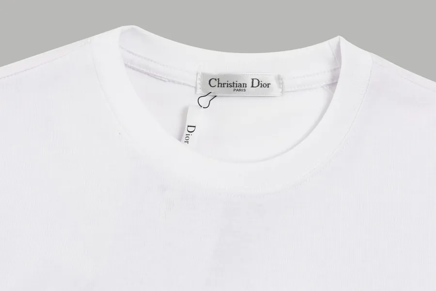 Dior 25SW Embroidered Short Sleeve