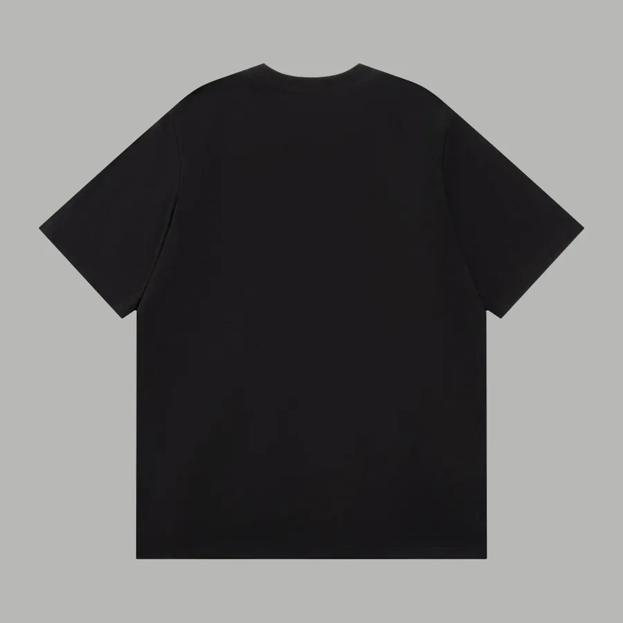 Dior Classic Round Embroidery Short Sleeve
