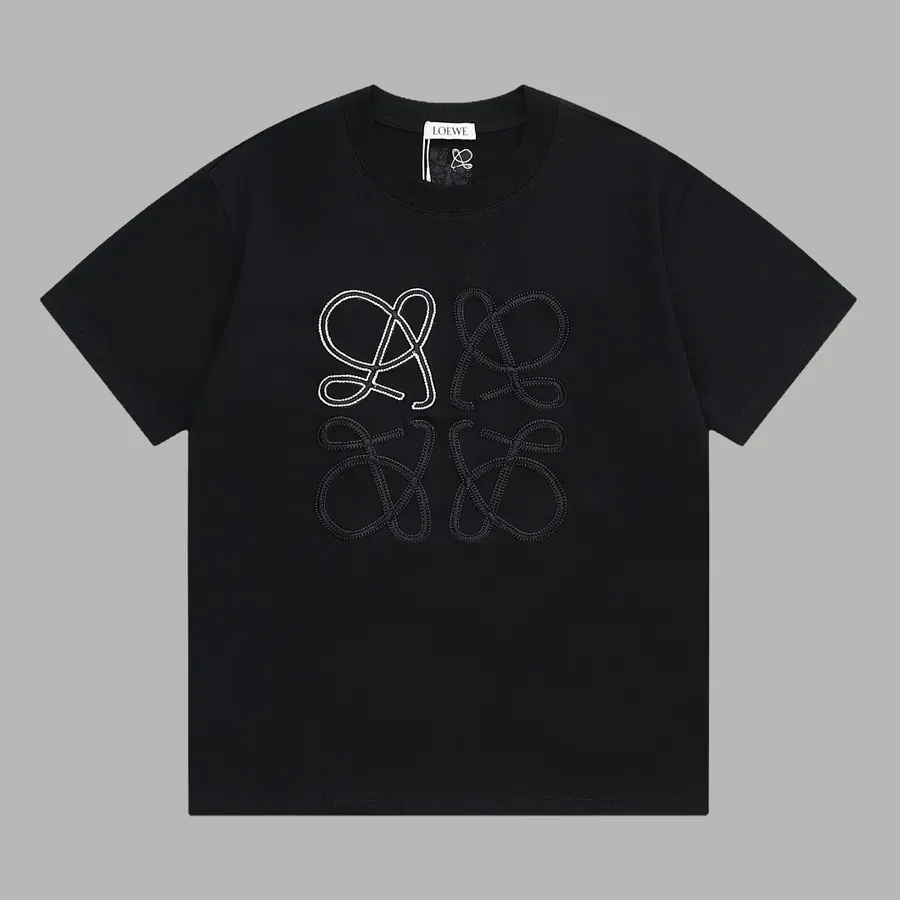 LOEWE Collage Embroidery Short Sleeve