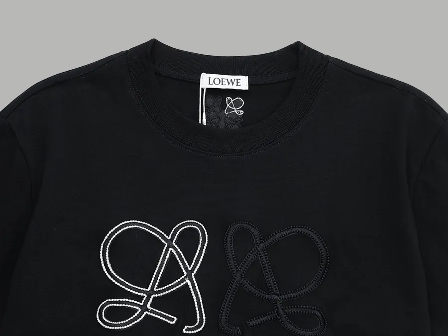 LOEWE Collage Embroidery Short Sleeve