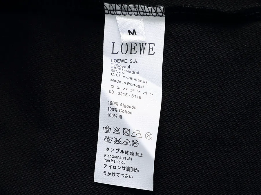 LOEWE Chunky Short Sleeve with Embroidery