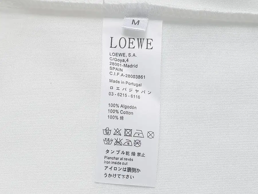 LOEWE Chunky Short Sleeve with Embroidery