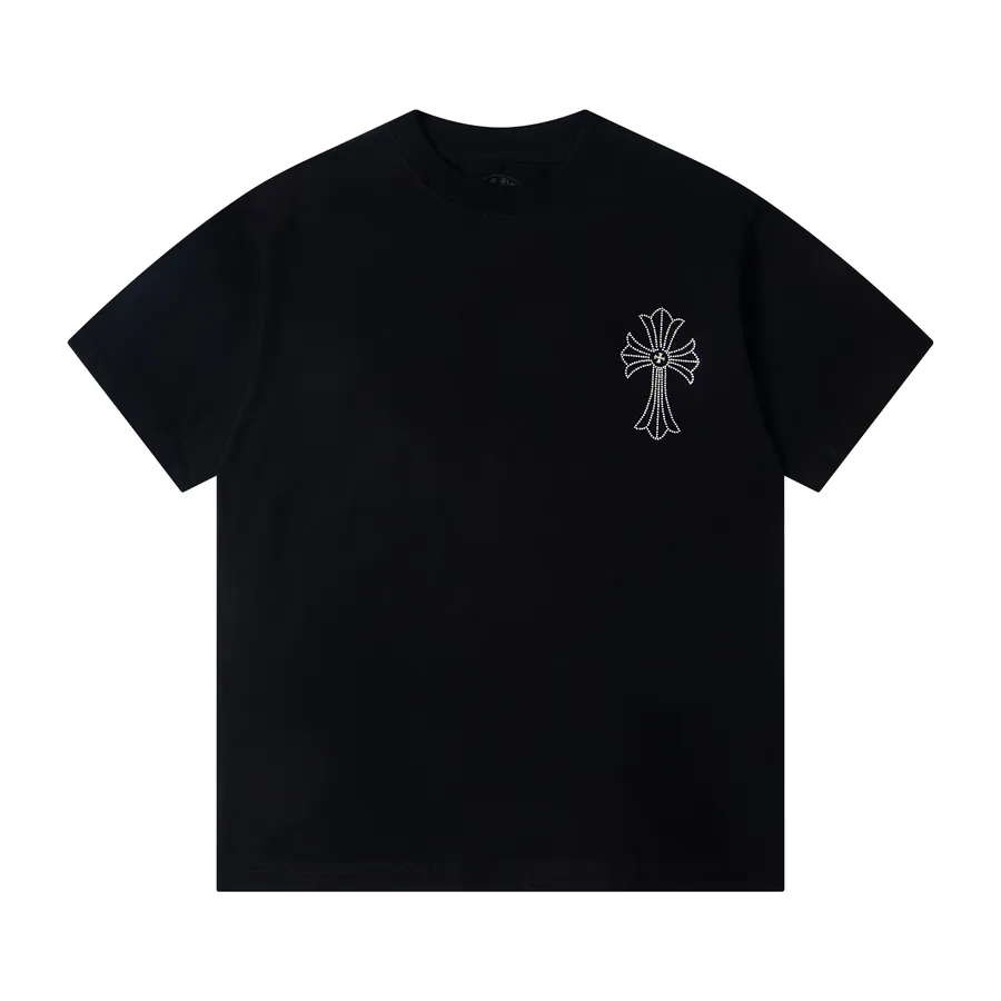 Come Hearts New Classic Logo Embellished T Shirt with Oversize Fit