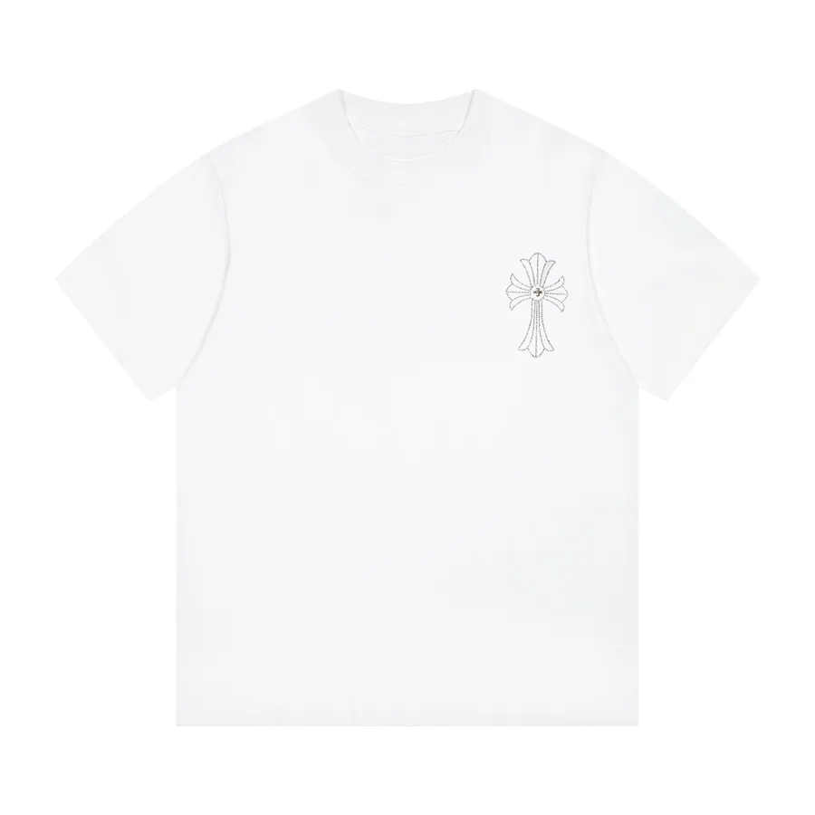 Come Hearts New Classic Logo Embellished T Shirt with Oversize Fit