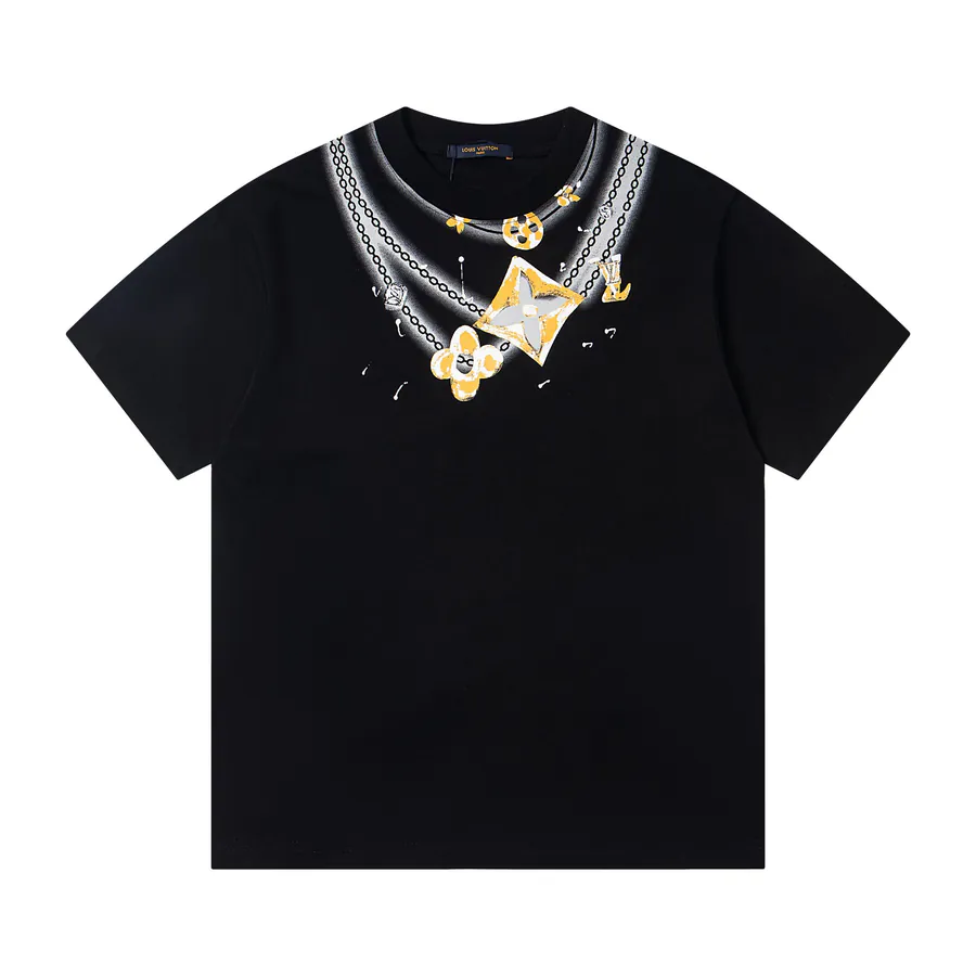 Louis Vuitton New Oversized Cotton Tee with Graphic Print