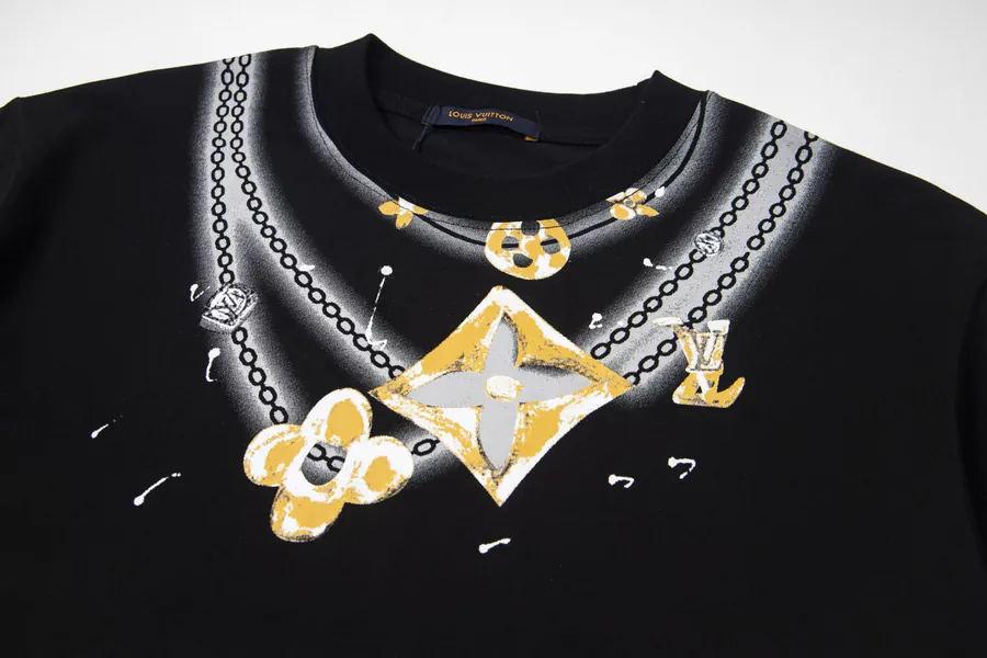 Louis Vuitton New Oversized Cotton Tee with Graphic Print