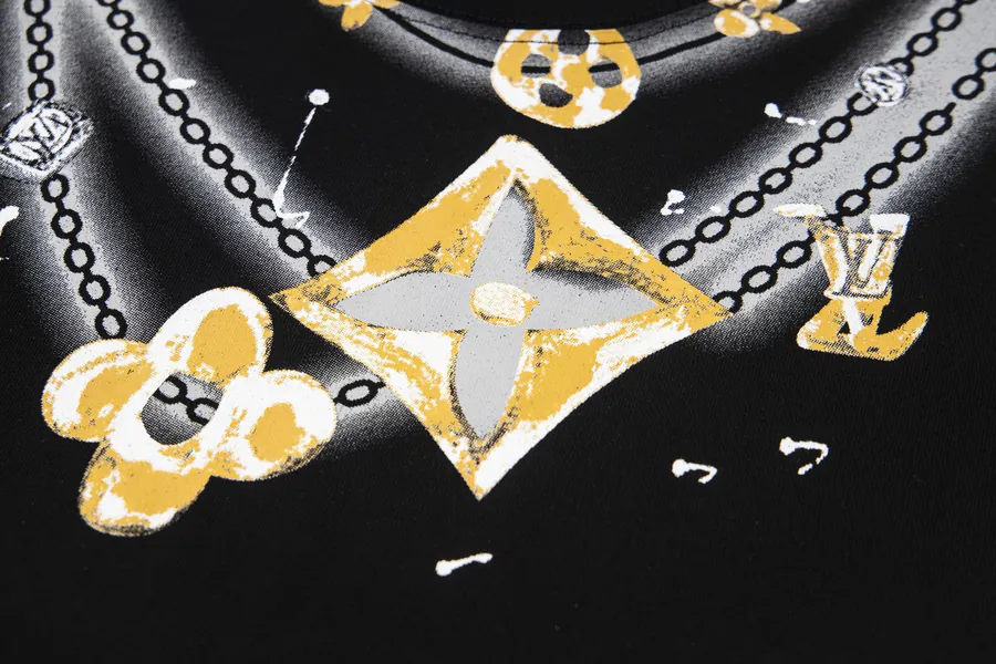 Louis Vuitton New Oversized Cotton Tee with Graphic Print
