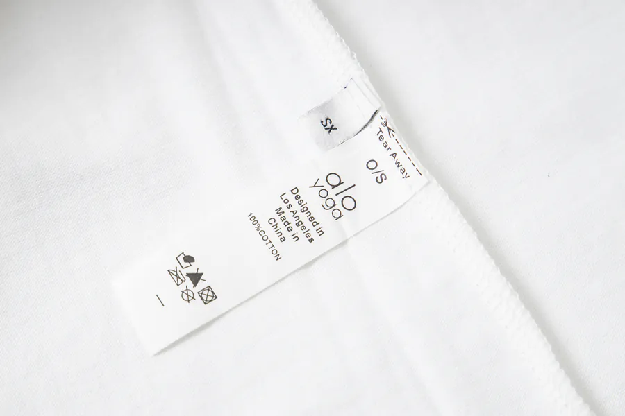 ALO Classic Letter Print Oversize T Shirt