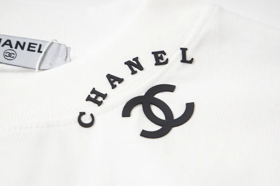 CHANEL香奈儿新款休闲圆领短袖T恤