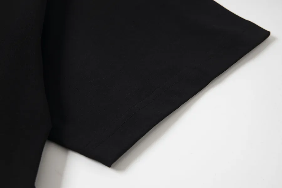 CHANEL Classic Logo Oversize Cotton T Shirt