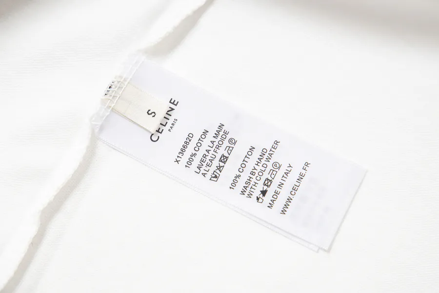 Celine CEL New Classic Logo Round Neck Short Sleeve T Shirt