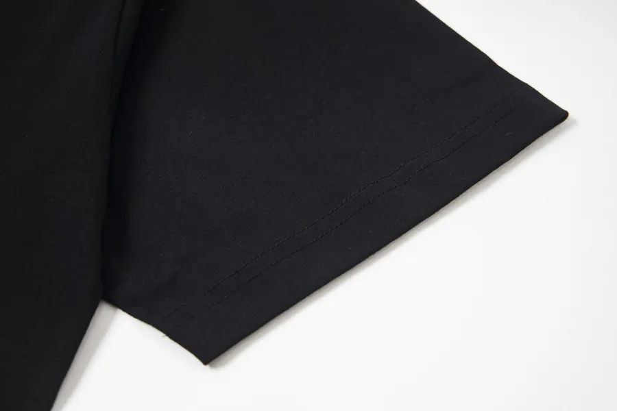 PRADA 25ss New Classic Triangle Logo Round Neck T Shirt