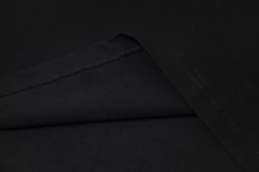 PRADA 25ss New Classic Triangle Logo Round Neck T Shirt