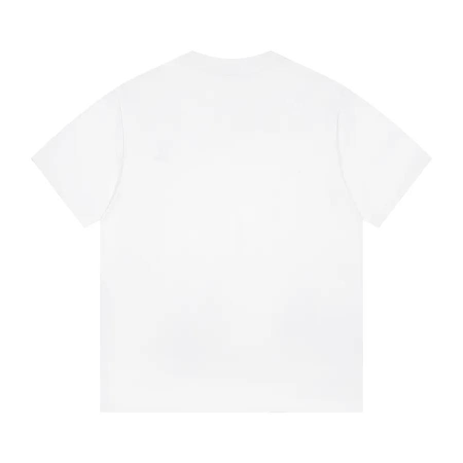 PRADA New Classic Triangle Logo Round Neck Short Sleeve T Shirt