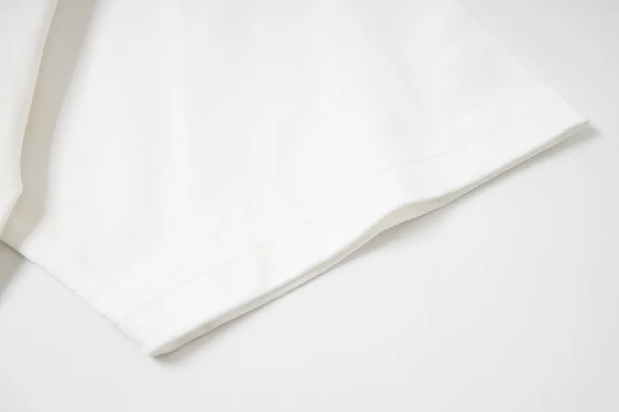 PRADA New Classic Triangle Logo Round Neck Short Sleeve T Shirt
