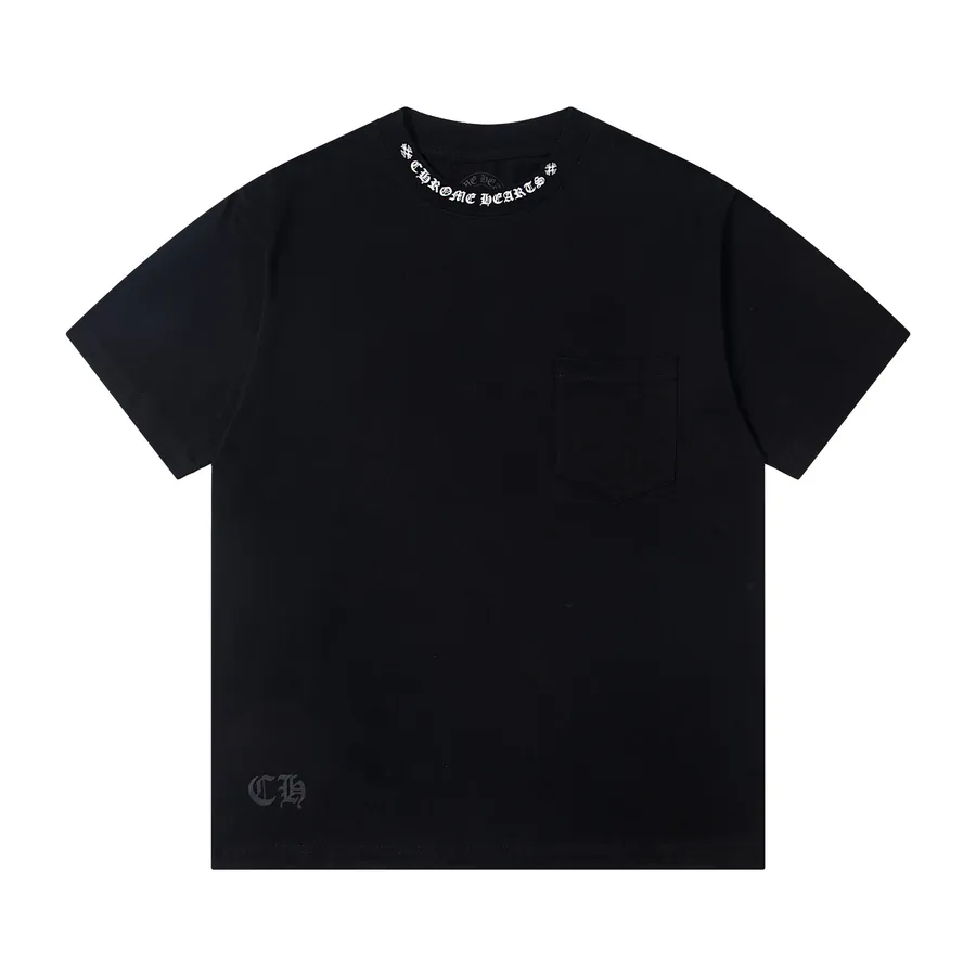 Come Hearts Pocket Print Oversize Cotton T Shirt