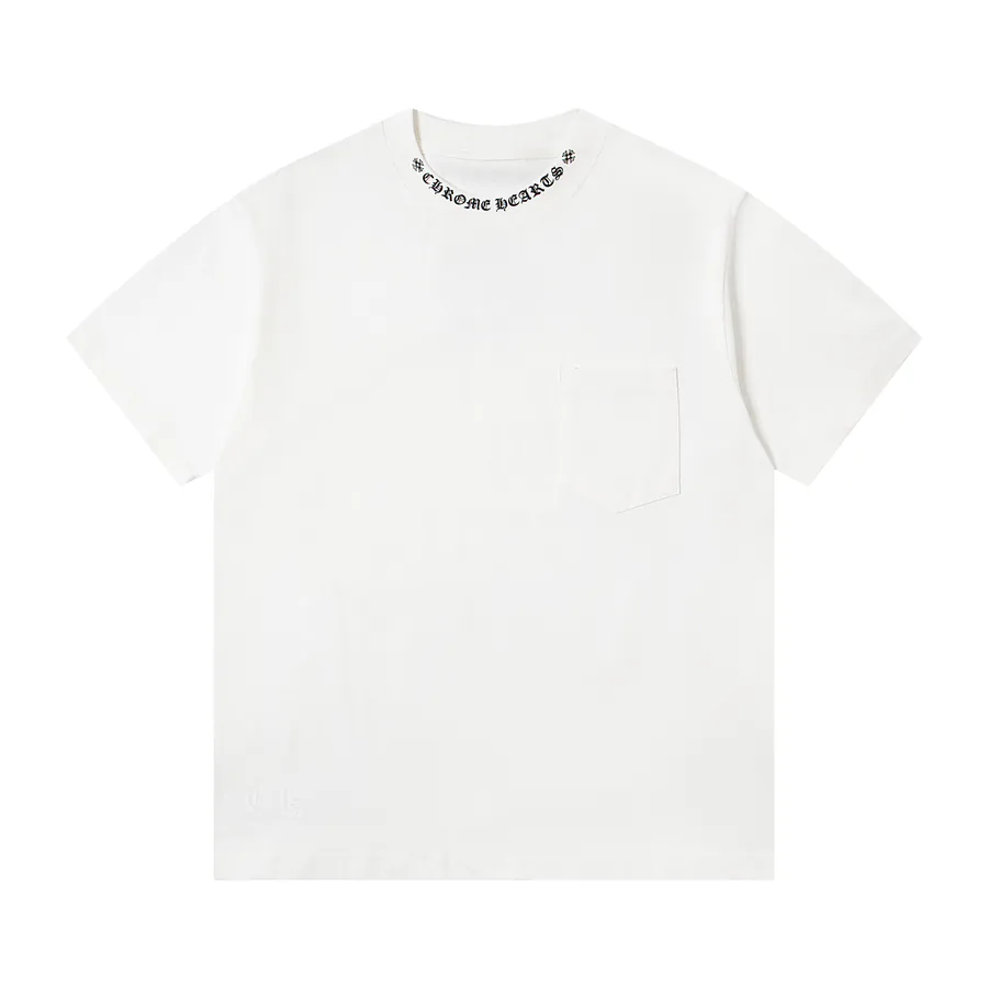Come Hearts Pocket Print Oversize Cotton T Shirt