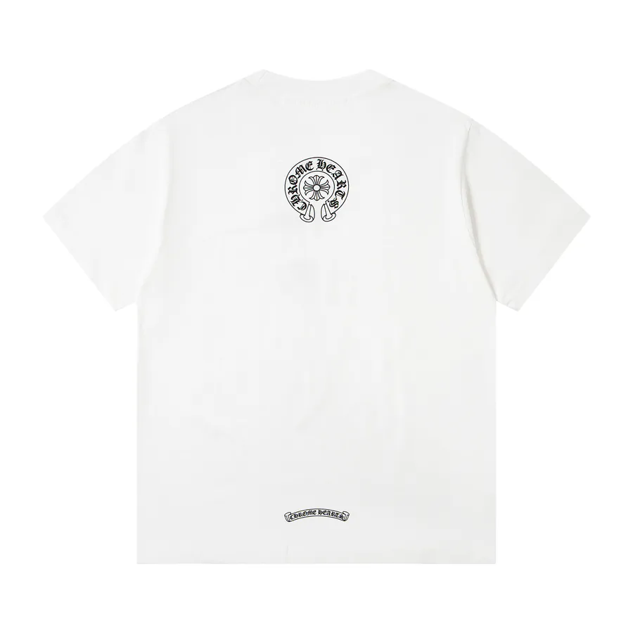 Come Hearts Pocket Print Oversize Cotton T Shirt
