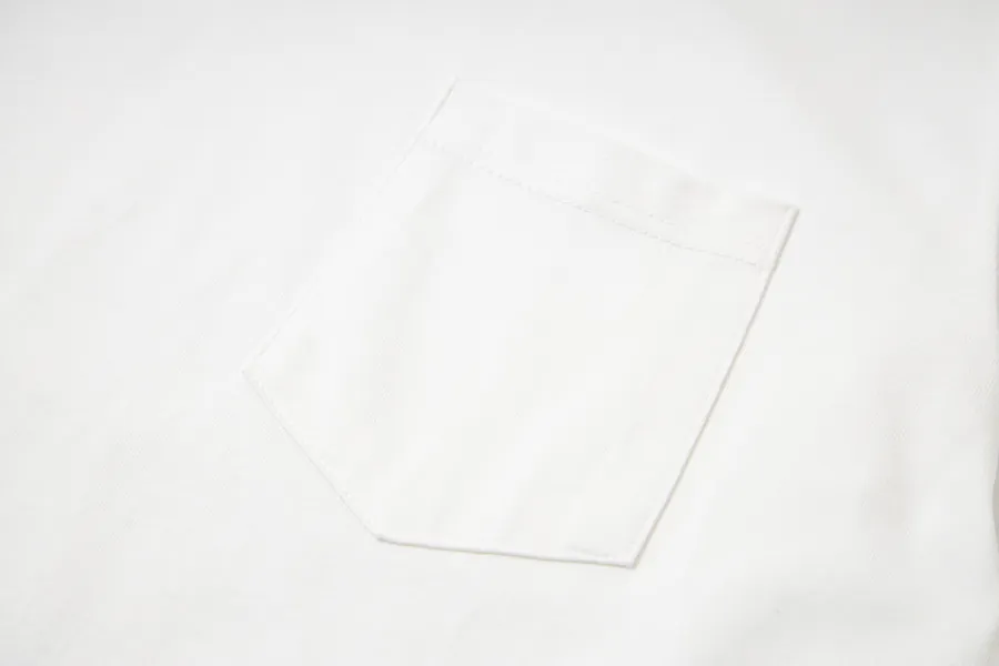 Come Hearts Pocket Print Oversize Cotton T Shirt