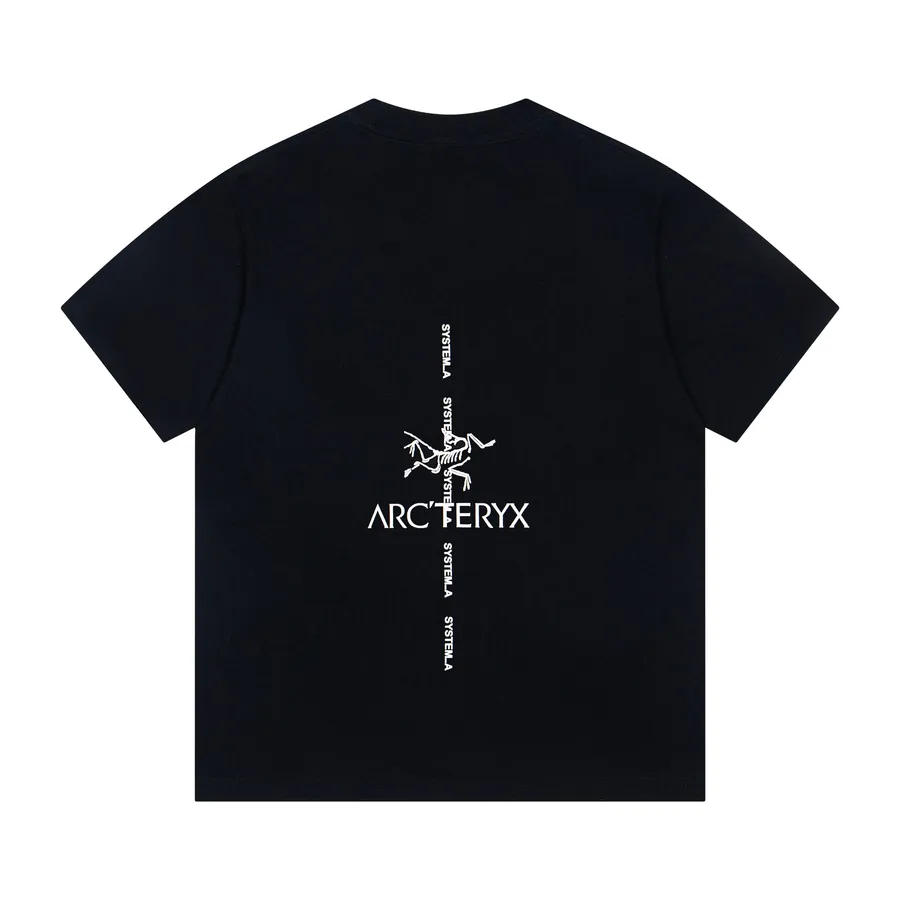 Arcteryx始祖鸟新款胸前Logo印花休闲圆领短袖T恤