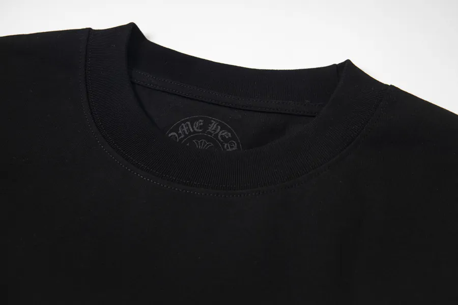 Come Hearts Classic Cross Print Oversize Loose Fit T Shirt