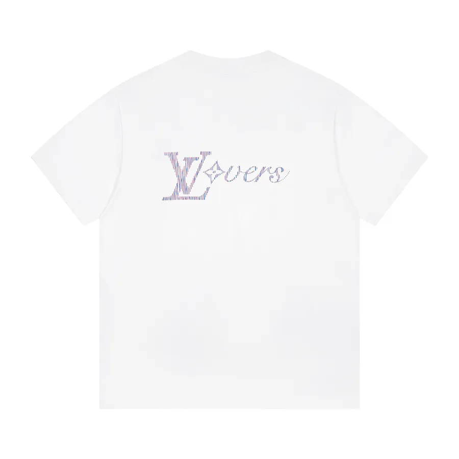 Louis Vuitton New Front Logo Print Oversize T Shirt