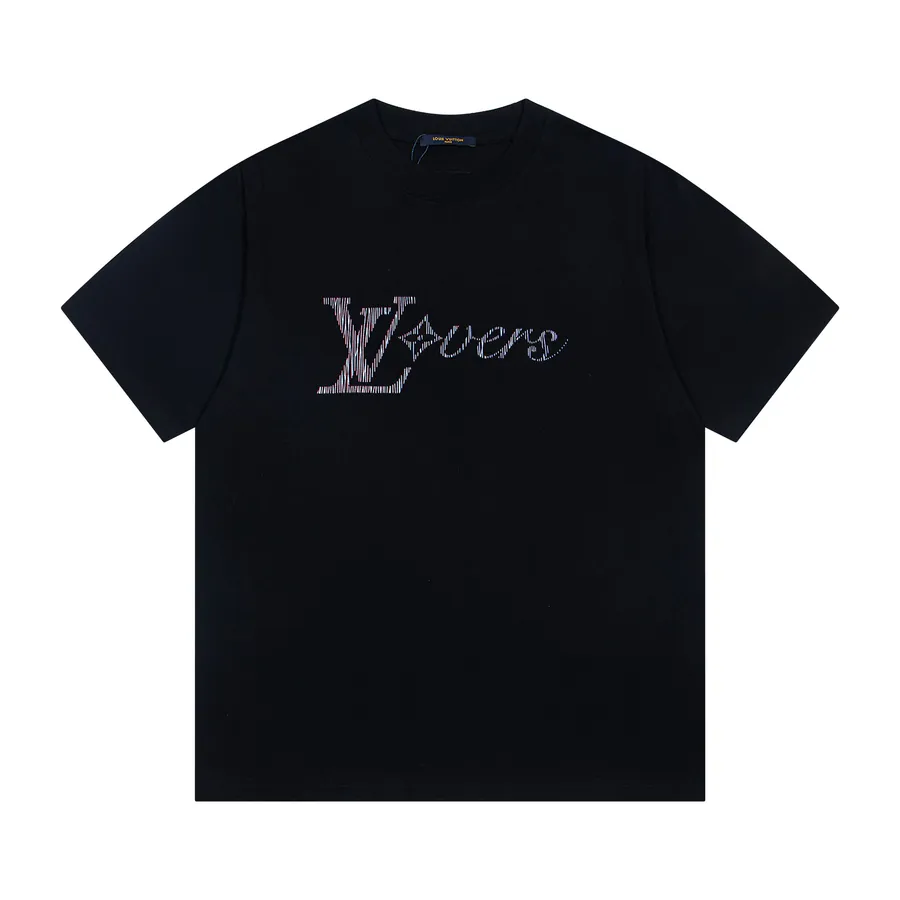 Louis Vuitton New Front Logo Print Oversize T Shirt