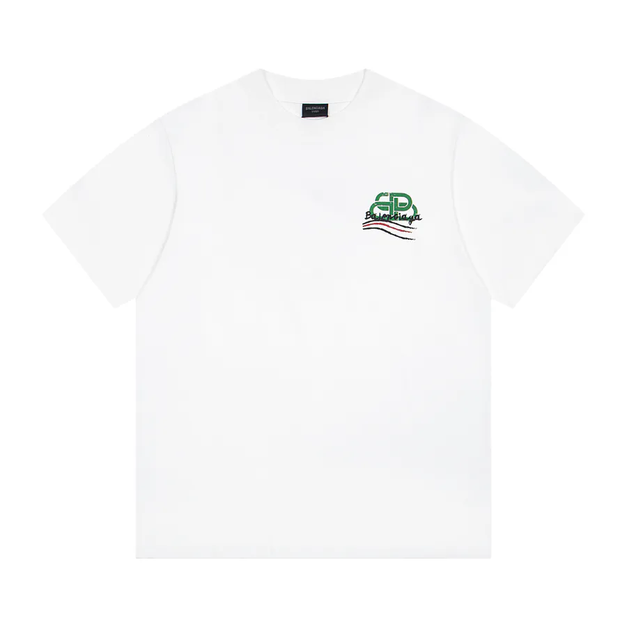 BALENCIAGA Paris 25ss Oversize Classic Print T Shirt