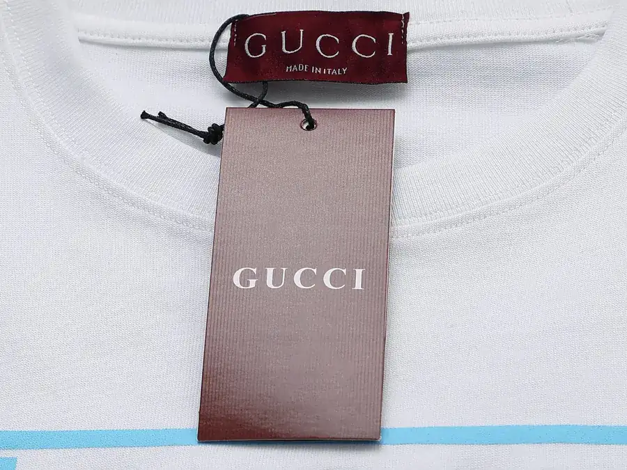 Gucci Lattice Embroidered Short Sleeve