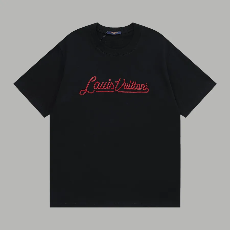 LVV Starry Supply Louis Vuitton Embroidered Short Sleeve