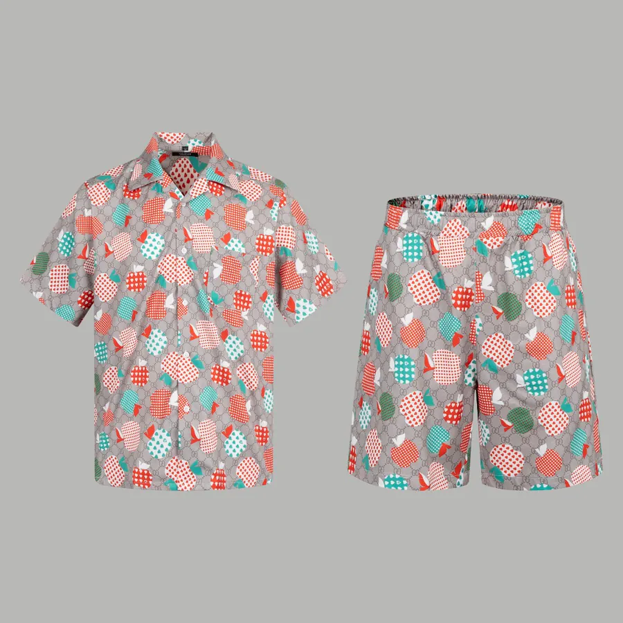 GUC辰星专供 Striped Silk Shirt Short Sleeve