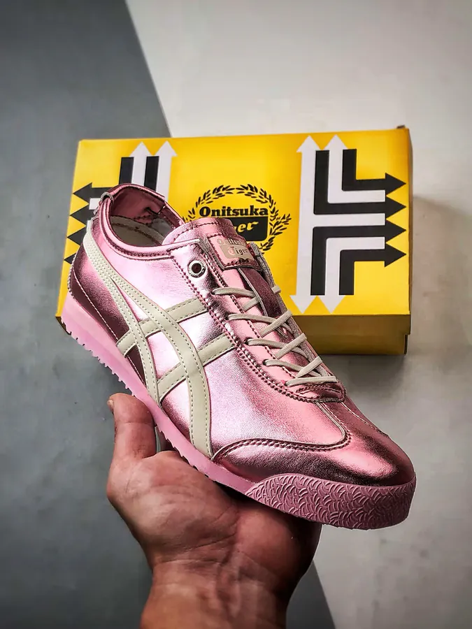 Asics Mexico 66 SD in Grained Calfskin