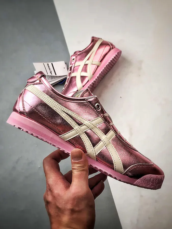 Asics Mexico 66 SD in Grained Calfskin