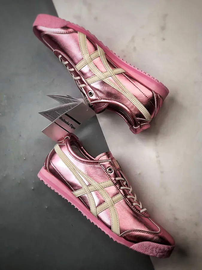 Asics Mexico 66 SD in Grained Calfskin