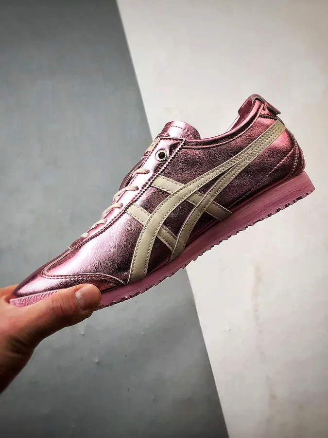 Asics Mexico 66 SD in Grained Calfskin
