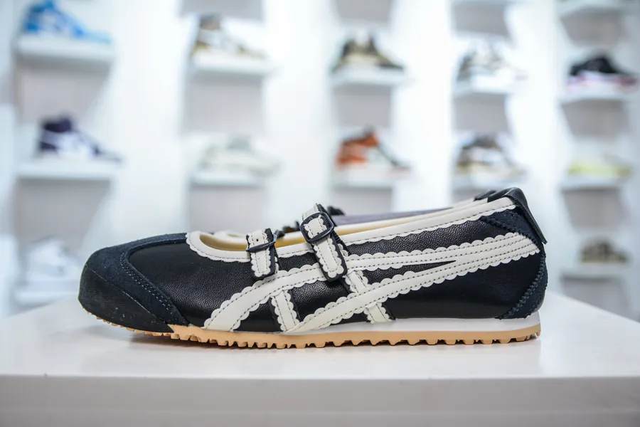 Onitsuka Tiger Mexico 66 TGRS Mary Jane Ballet Shoes