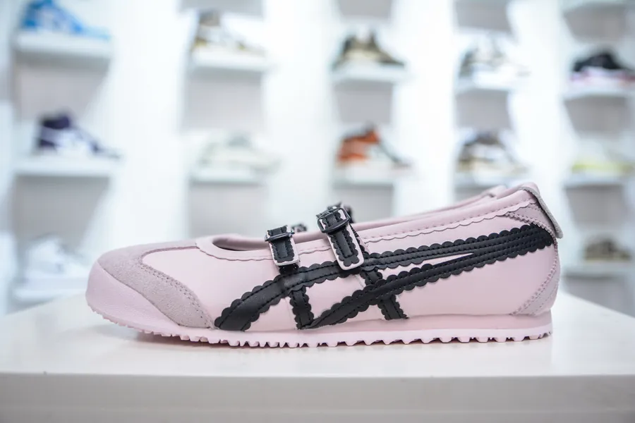 Onitsuka Tiger Mexico 66 TGRS Classic Mary Jane Ballet Shoes