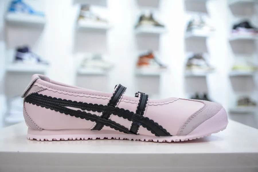 Onitsuka Tiger Mexico 66 TGRS Classic Mary Jane Ballet Shoes
