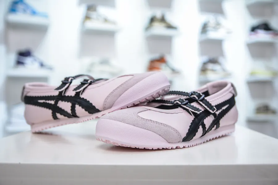Onitsuka Tiger Mexico 66 TGRS Classic Mary Jane Ballet Shoes