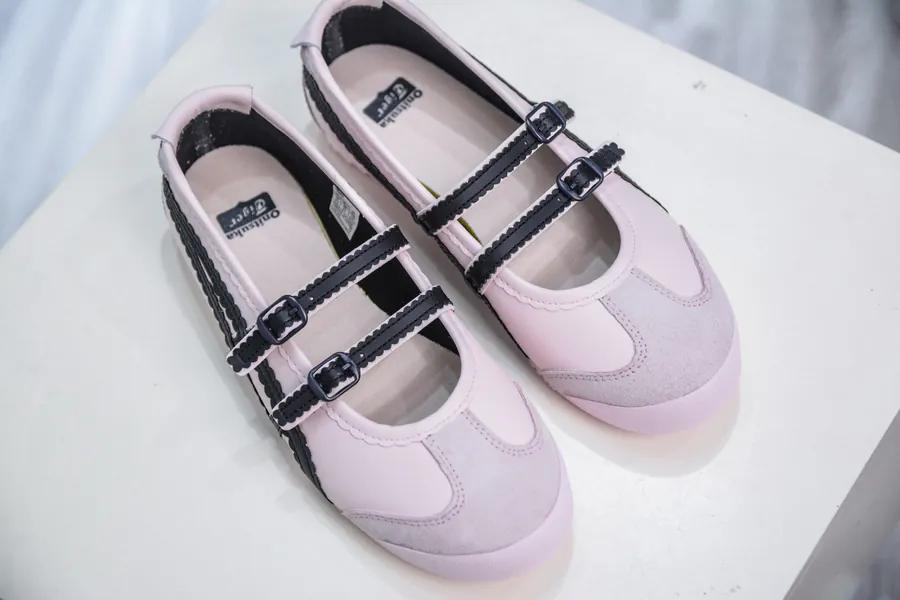 Onitsuka Tiger Mexico 66 TGRS Classic Mary Jane Ballet Shoes