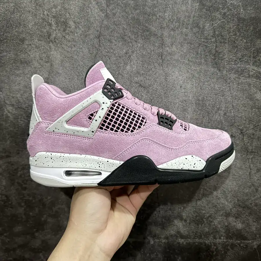Air Jordan AJ4 WMNS Orchid Authentic Replica with Original Materials