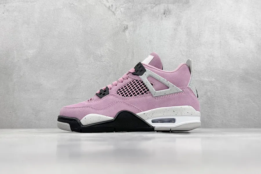 Air Jordan 4 Orchid Pink Color, Meticulous Craftsmanship