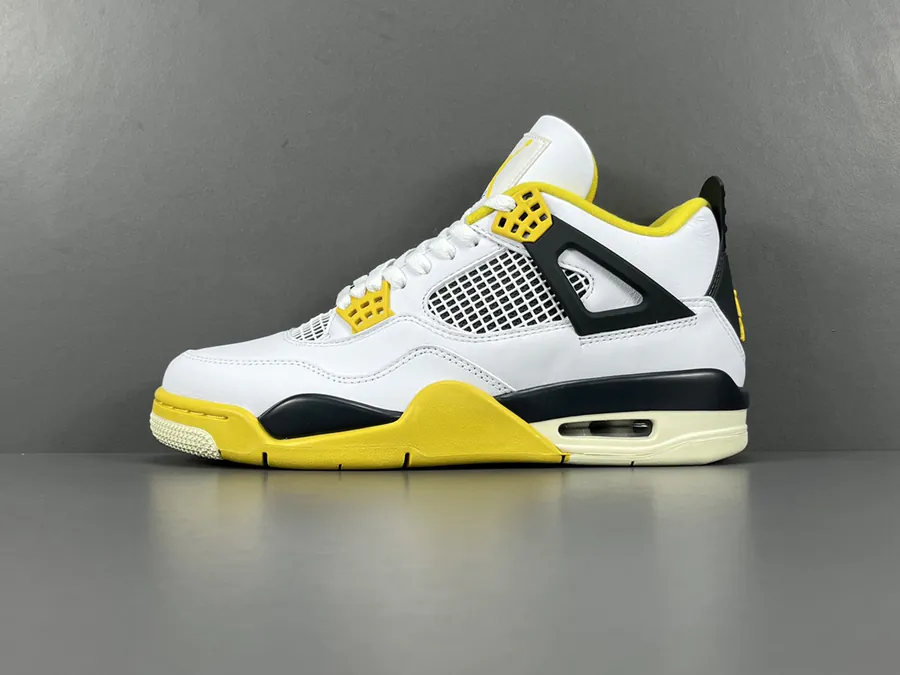 Air Jordan 4 Vivid Sulfur Retro Basketball Shoe