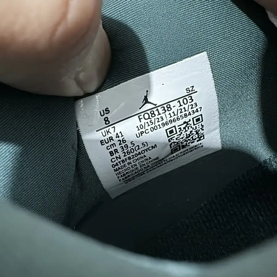 Shoe visual reference image