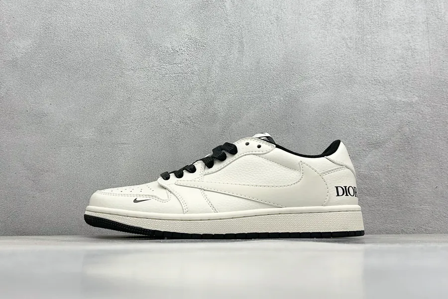 Fraent x Travis Scott x Air 1 Low Triple Collaboration Sneaker