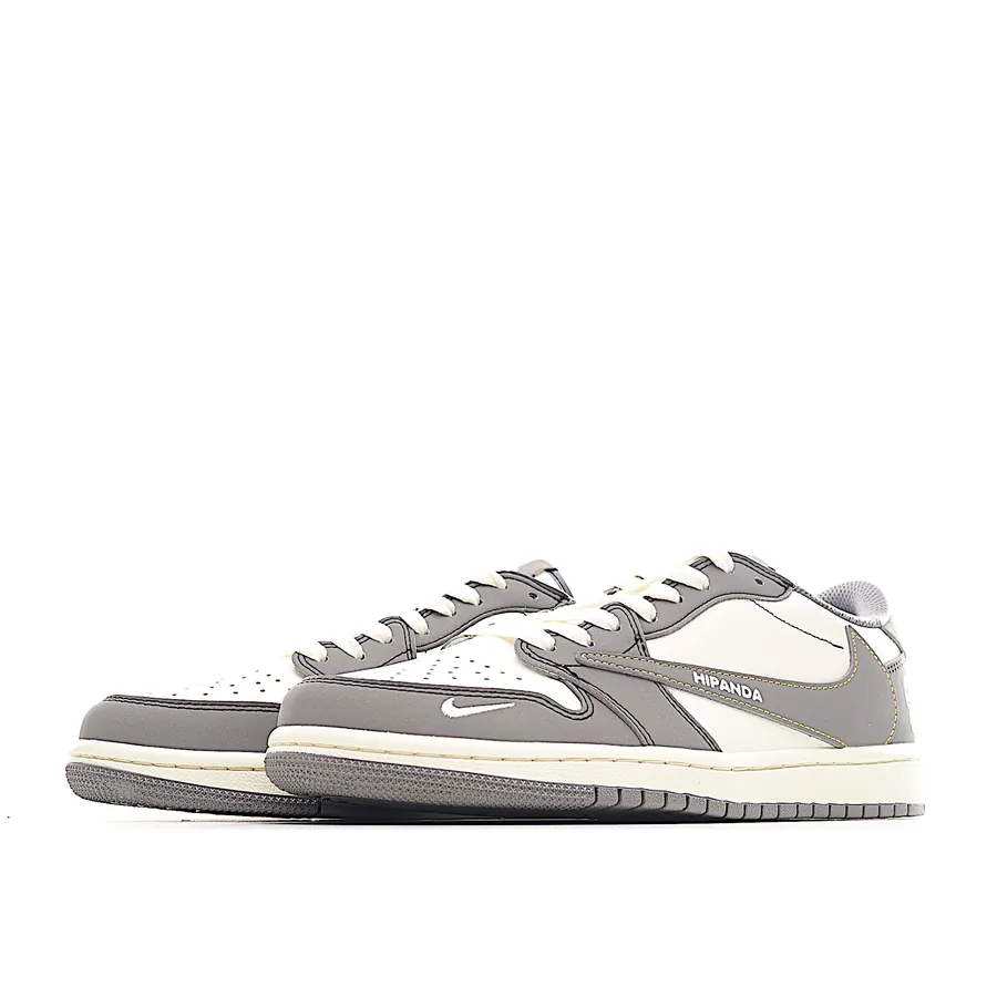 HIPANDA x Travis Scott Air Jordan 1 Low Vintage Style